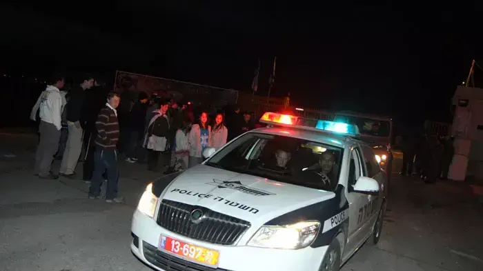 הפגנה בבסיס צהל חטמ"ר אפרים, דצמבר 2011