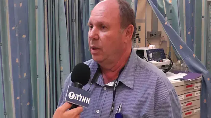 העומס בבית החולים העמק: חולים מטופלים