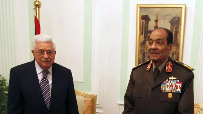 מוחמד חוסיין טנטאווי ואבו מאזן בקהיר. דצמבר 2011 מוחמד חוסיין טנטאווי ואבו מאזן בקהיר. דצמבר 2011