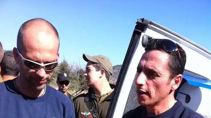 שרידי גופת החייל סורי נמצאה בלב שדה מוקשים בצפון, דצמבר 2011 שרידי גופת החייל סורי נמצאה בלב שדה מוקשים בצפון, דצמבר 2011