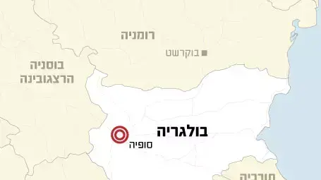 מפה בולגריה מפה בולגריה