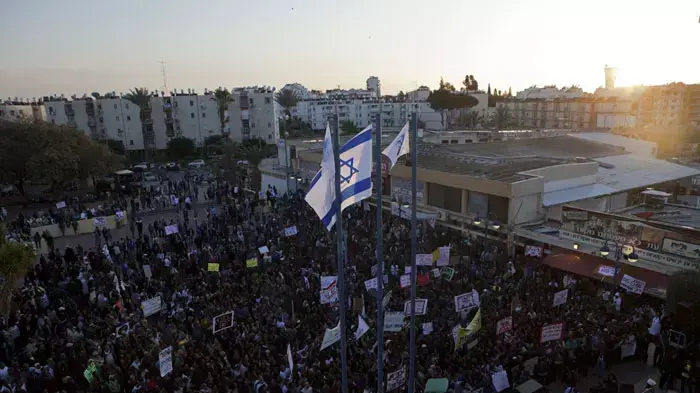 הפגנת האתיופים בקריית מלאכי, ינואר 2012 הפגנת האתיופים בקריית מלאכי, ינואר 2012