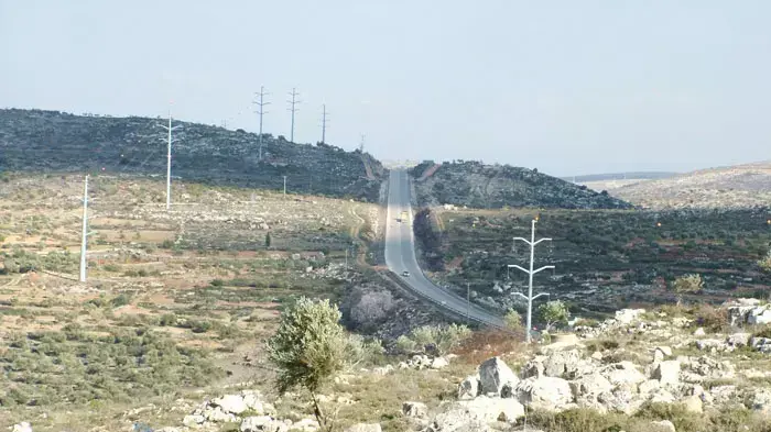 ציר חוצה שומרון 551, 317