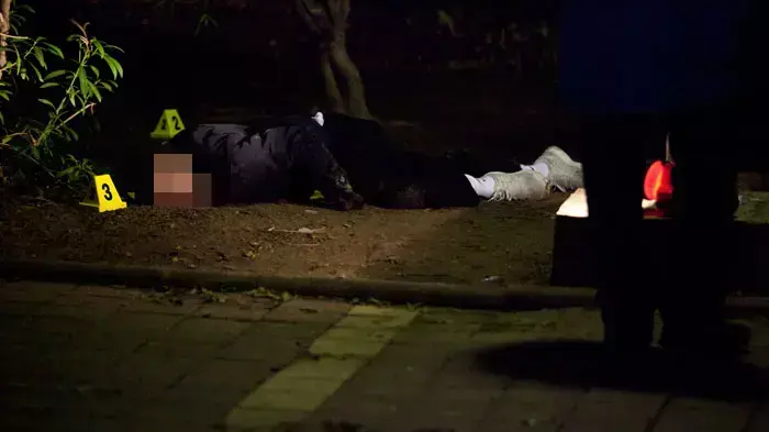 רצח של גבר בן 20, גופה נמצאה בגן ציבורי בבת ים, ינואר 2012