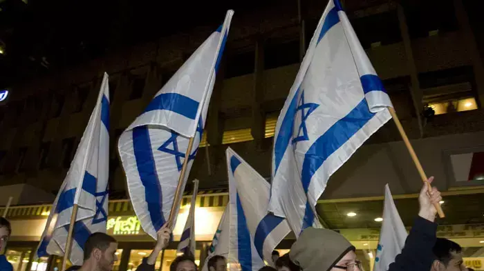 הפגנה של תנועת "אם תרצו" נגד מוחמד בכרי הפגנה של תנועת "אם תרצו" נגד מוחמד בכרי