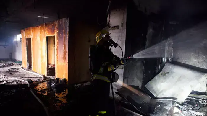 שריפת ענק באולמי רסיטל שריפת ענק באולמי רסיטל