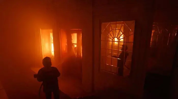 הפגנות אלימות ביוון על רקע תכנית הצנע פברואר 2012