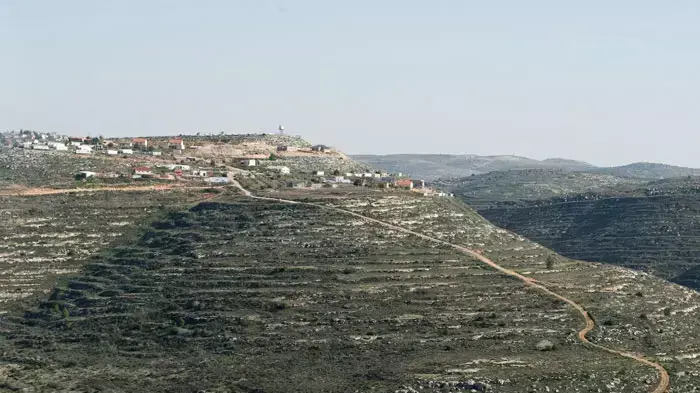 התנחלות עלי, פברואר 2012 התנחלות עלי, פברואר 2012