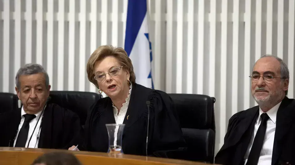 דורית ביניש, אשר גרוניס, אליעזר ריבלין דורית ביניש, אשר גרוניס, אליעזר ריבלין