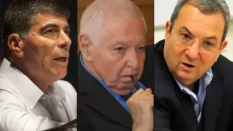 אהוד ברק, מיכה לינדנשטראוס, גבי אשכנזי