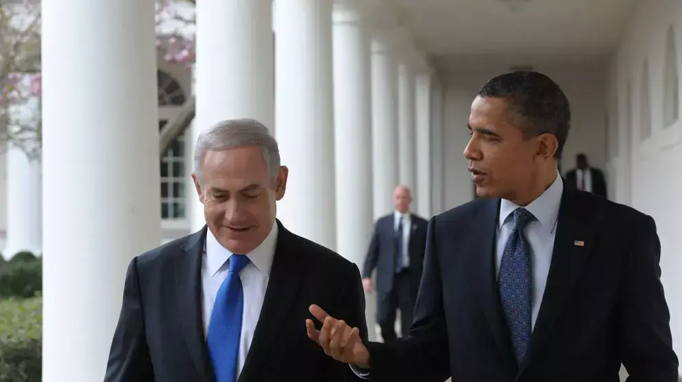ראש הממשלה בנימין נתניהו וברק אובמה נשיא ארצות הברית בבית הלבן , פברואר 2012 ראש הממשלה בנימין נתניהו וברק אובמה נשיא ארצות הברית בבית הלבן , פברואר 2012