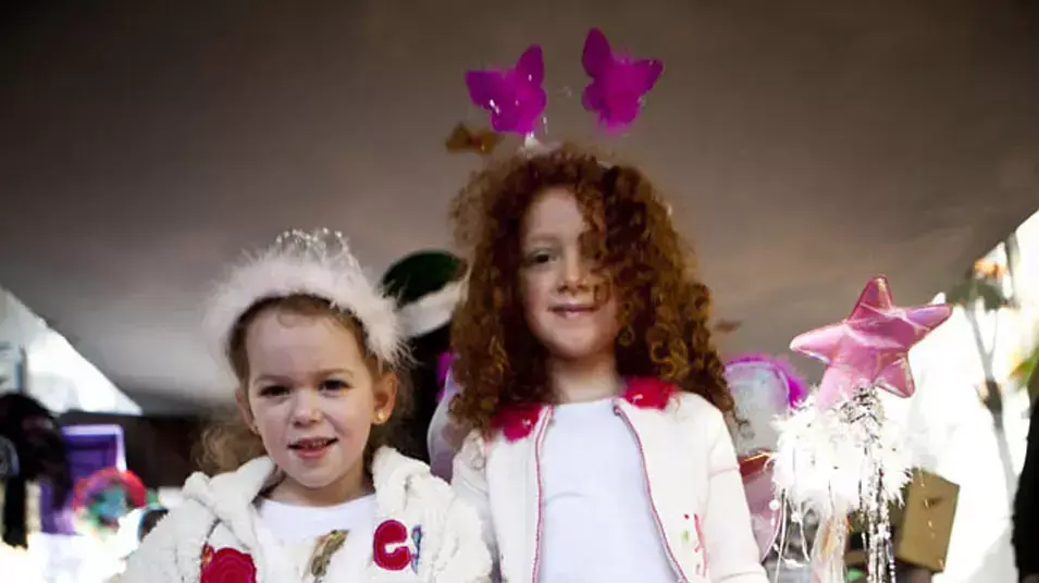 ילדים מחופשים בבתי הספר, פורים, מרץ 2012