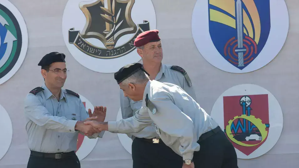 טקס חילופי ראש אגף הטכנולוגיה והלוגיסטיקה הנכנס, מרץ 2012
