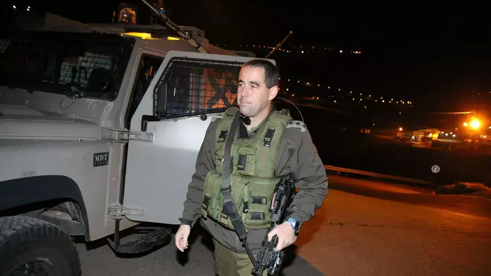 מח"ט שומרון ,אל"מ נמרוד אלוני