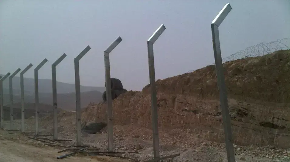 גבול מצרים בבנייה, מרץ 2012