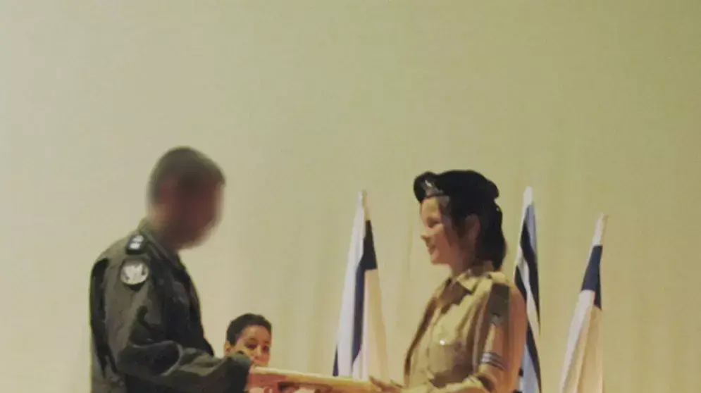 חובשת הצבאית אנסטסיה בגדלוב שקיבלה צל"ש, מרץ 2012