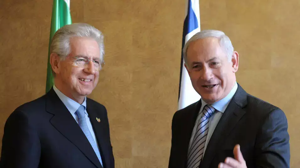 ראש הממשלה בנימין נתניהו נפגש עם ראש ממשלת איטליה מריו מונטי ראש הממשלה בנימין נתניהו נפגש עם ראש ממשלת איטליה מריו מונטי