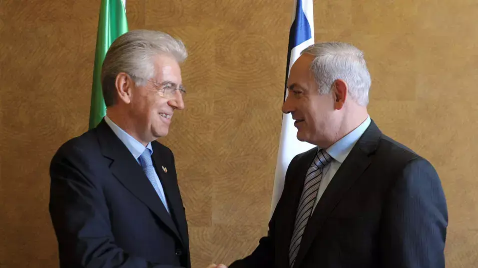 ראש הממשלה בנימין נתניהו נפגש עם ראש ממשלת איטליה מריו מונטי ראש הממשלה בנימין נתניהו נפגש עם ראש ממשלת איטליה מריו מונטי