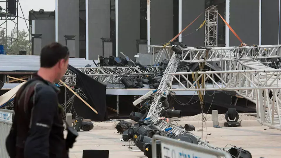 קריסת בנה בהר הרצל , אפריל 2012