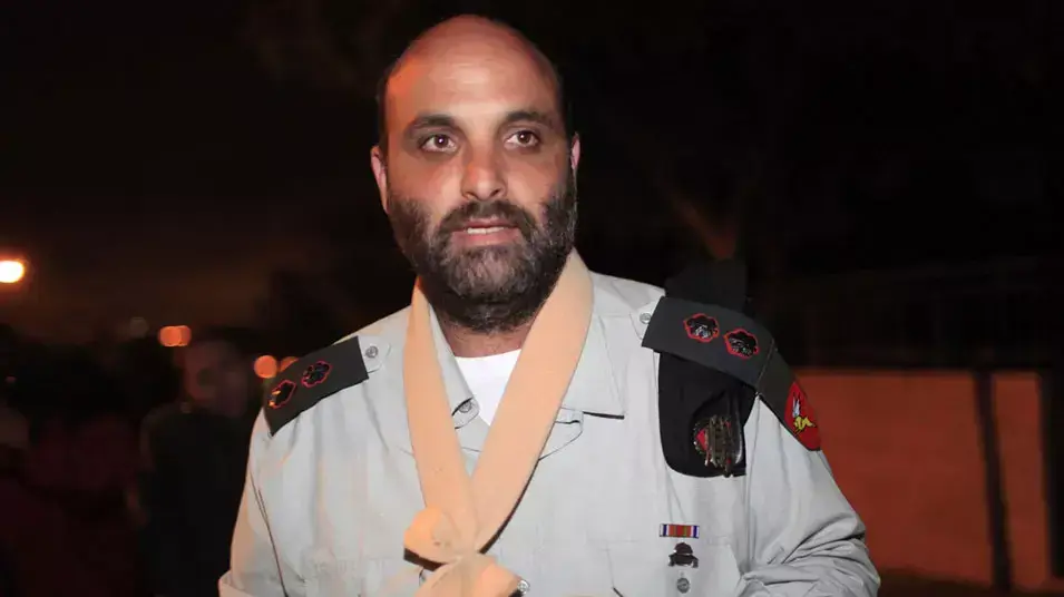 אייזנר בבית הקצינה ההרוגה אייזנר בבית הקצינה ההרוגה