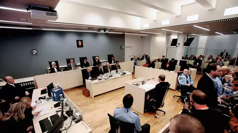 משפטו של המחבל אנדרס ברינג בריוויק, אוסלו, נורבגיה, אפריל 2012 משפטו של המחבל אנדרס ברינג בריוויק, אוסלו, נורבגיה, אפריל 2012