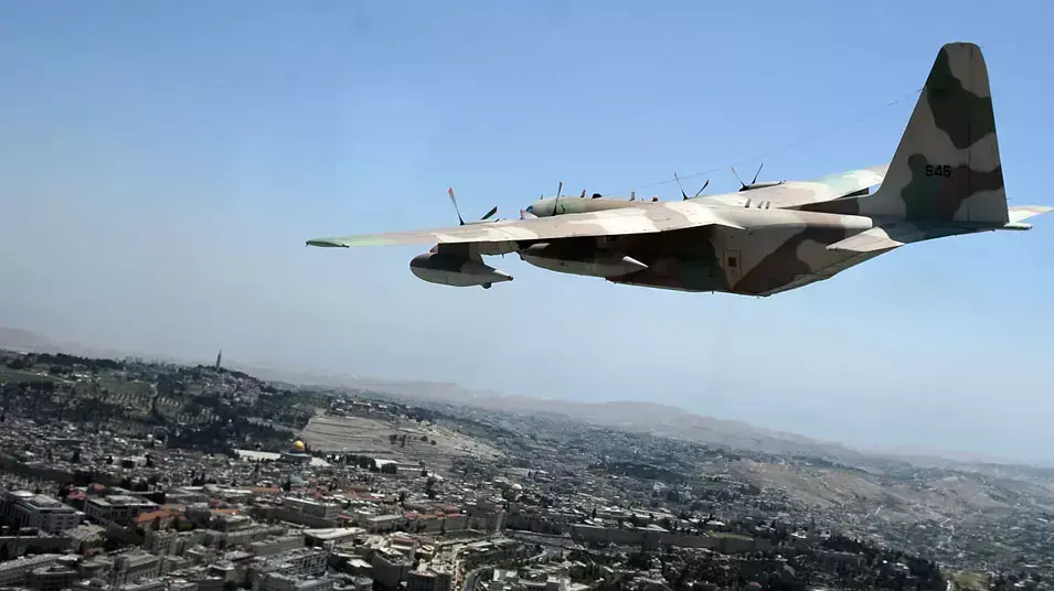 מטס חיל האוויר צילום מהאוויר, יום העצמאות 2012