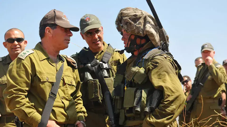 אילן מלכא אלוף משנה מפקד חטיבת גבעתי, מאי 2012
