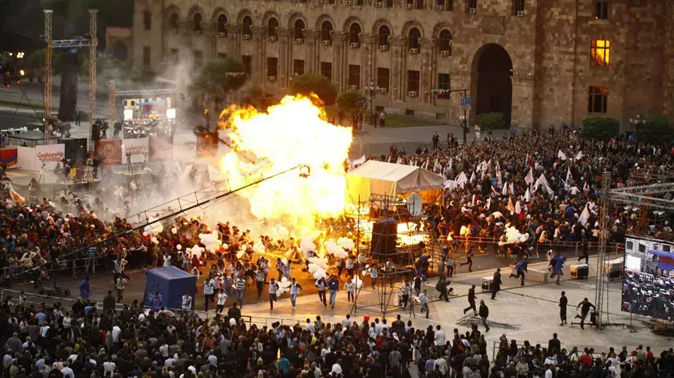 פיצוץ גז במהלך עצרת בחירות, ירוואן בירת ארמניה, 4 במאי 2012 פיצוץ גז במהלך עצרת בחירות, ירוואן בירת ארמניה, 4 במאי 2012