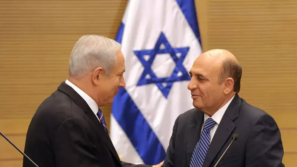 מסיבת עיתונאים של רה"מ נתניהו עם שאול מופז מסיבת עיתונאים של רה"מ נתניהו עם שאול מופז
