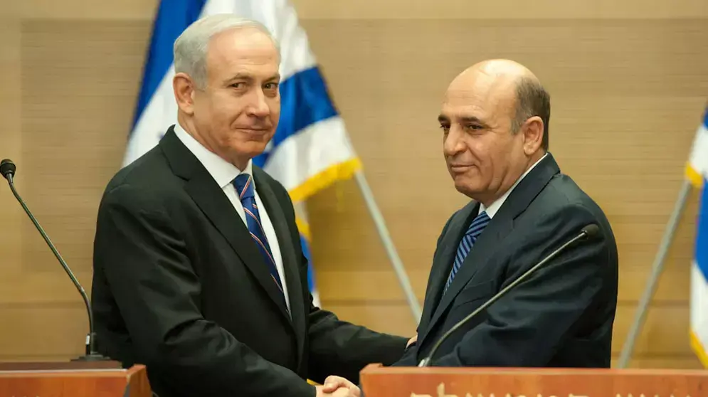 מסיבת העיתונאים של בנימין נתניהו ושאול מופז, מאי 2012 מסיבת העיתונאים של בנימין נתניהו ושאול מופז, מאי 2012