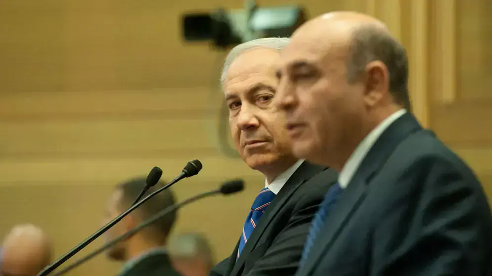 מסיבת העיתונאים של בנימין נתניהו ושאול מופז, מאי 2012