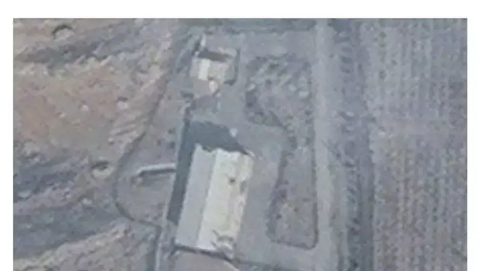 צילומי לווין של האתר הגרעיני החשוד בפרצ'ין, אירן. אפריל, 2012 צילומי לווין של האתר הגרעיני החשוד בפרצ'ין, אירן. אפריל, 2012