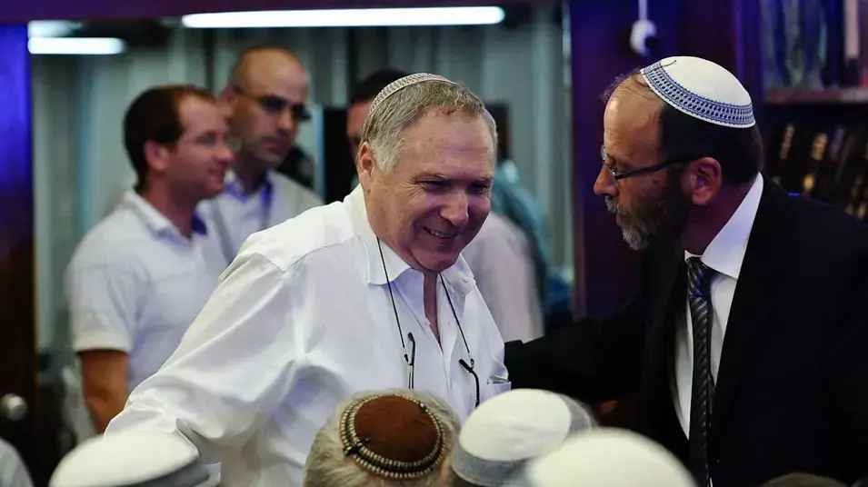 נתן אשל במרכז הרב מציין את יום ירושלים, ירושלים, מאי 2012