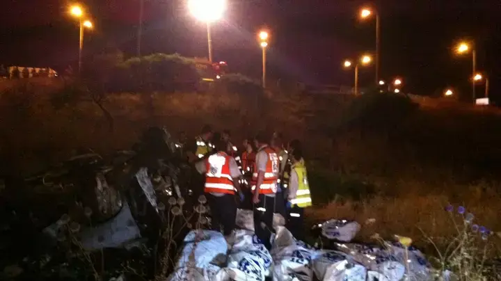 שמונה הרוגים בהתהפכות רכב בטבריה, מאי 2012 שמונה הרוגים בהתהפכות רכב בטבריה, מאי 2012