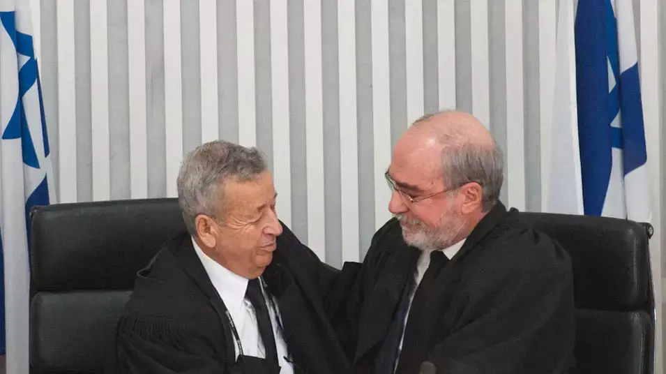 טקס פרישתו של אליעזר ריבלין מהעליון טקס פרישתו של אליעזר ריבלין מהעליון