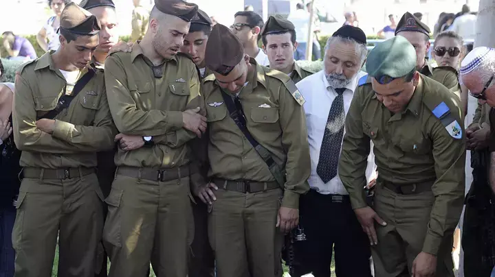 הלווית החייל נתנאל מושיאשוילי