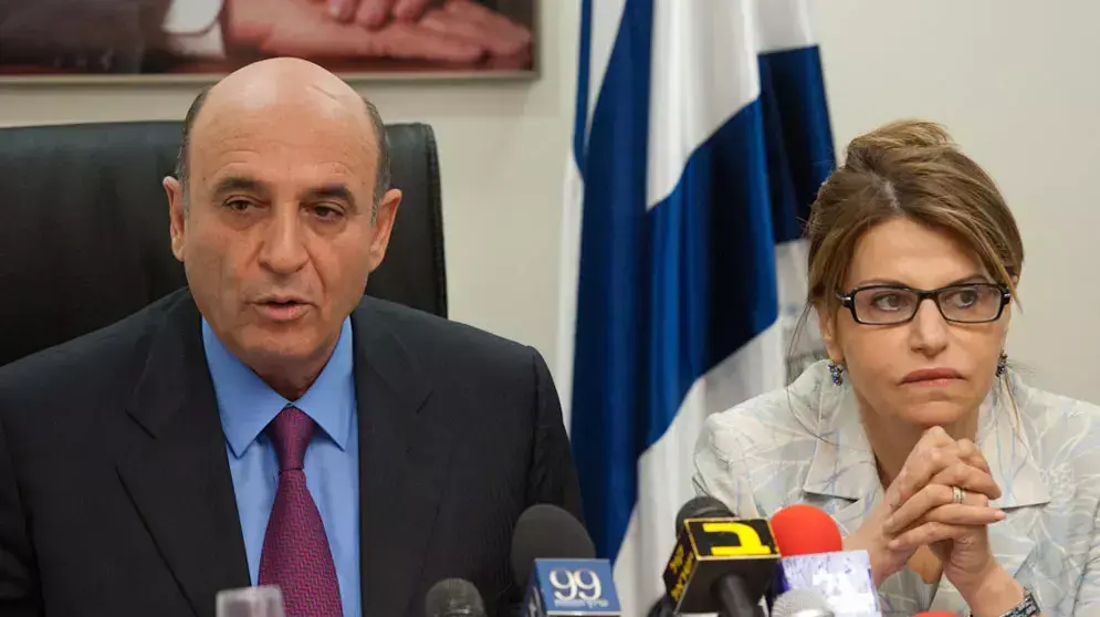 דליה איציק, שאול מופז, ישיבת סיעת קדימה דליה איציק, שאול מופז, ישיבת סיעת קדימה
