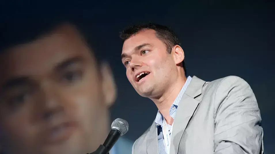 פיטר ביינרט והלנה ניוהאוס  בוועידת נשיא