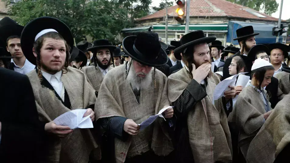 חרדים הפגינו בירושלים לקראת פרסום מסקנות ועדת פלסנר בכיכר השבת 