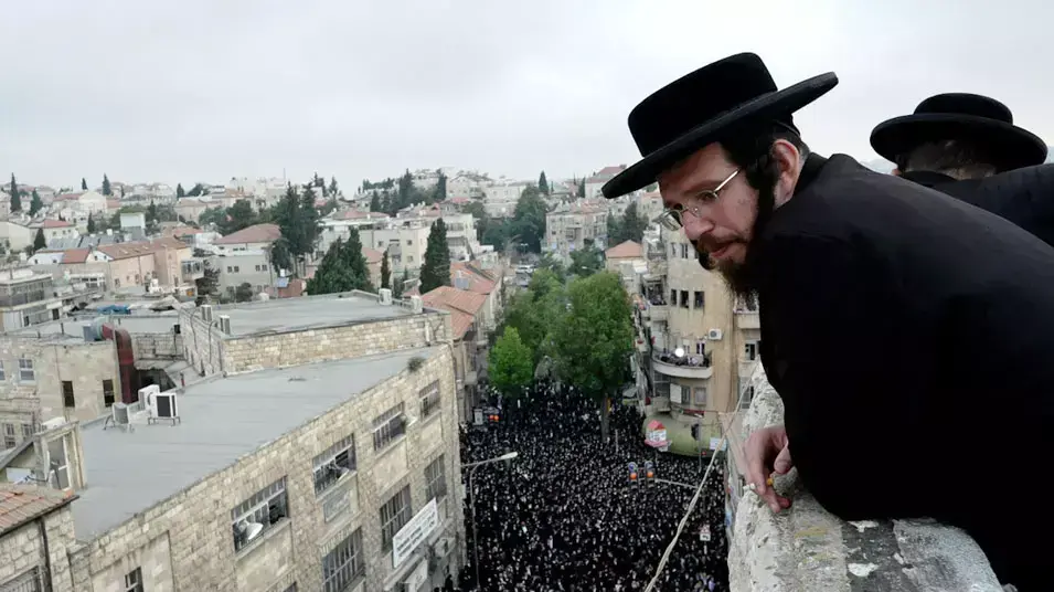 אלפי חרדים הפגינו בכיכר השבת בירושלים לקראת פרסום מסקנות פלסנר