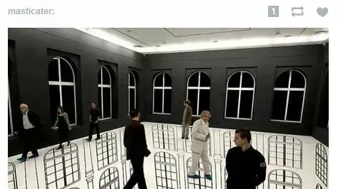 העבודה Depth של Regina Silveira מהטמבלר http://masticater.tumblr.com/ העבודה Depth של Regina Silveira מהטמבלר http://masticater.tumblr.com/