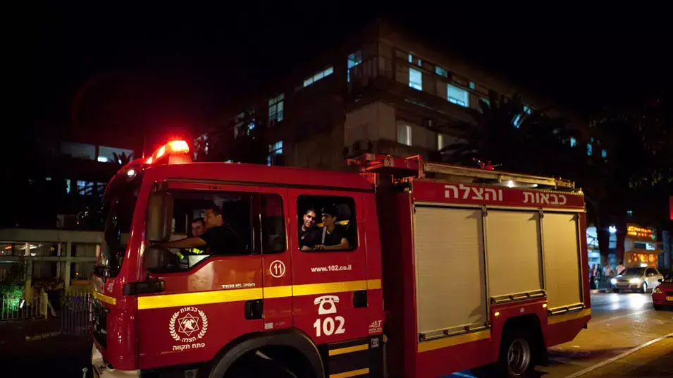 שריפה פרצה בבית חולים השרון בפתח תקווה, חולים פונו