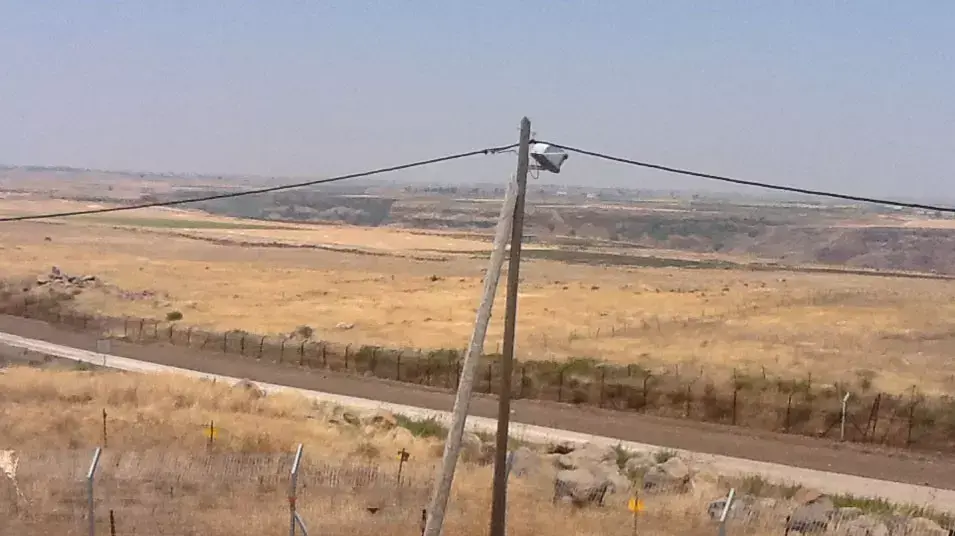 גבול ישראל סוריה דרום רמת הגולן היום