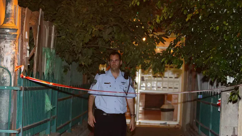 זירת רצח אישה בלוד זירת רצח אישה בלוד