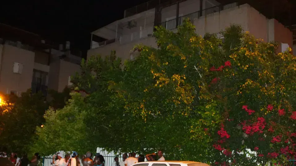 זירת רצח אישה בלוד זירת רצח אישה בלוד