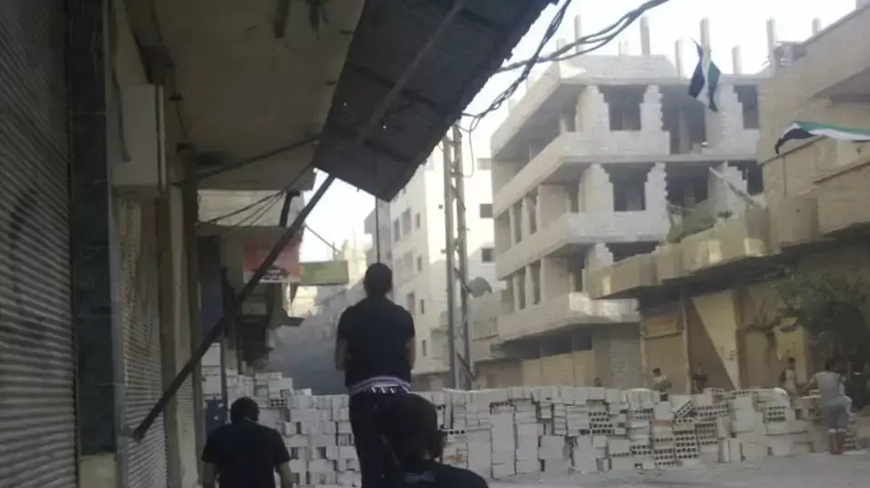 לחימה בין כוחות השלטון למורדים ברובע אל-תדאמון של דמשק בירת סוריה, 16 ביולי 2012 לחימה בין כוחות השלטון למורדים ברובע אל-תדאמון של דמשק בירת סוריה, 16 ביולי 2012