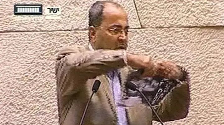 אחמד טיבי במליאת הכנסת