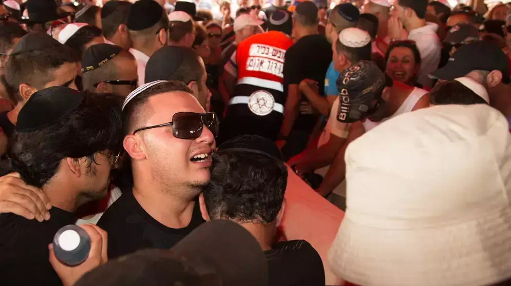 הלוויותיהם של מאור הרוש ואליאור פרייס שנהרגו בפיגוע בבורגס, בולגריה, יולי 2012