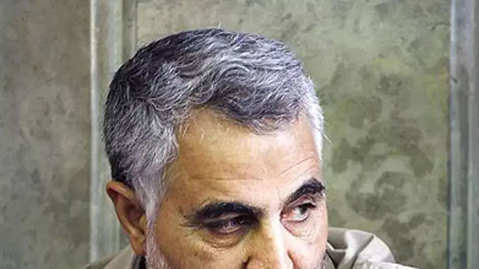 קאסם סולימאני, מפקד "כוח קודס" של משמרות המהפכה, במפגש עם המנהיג העליון של אירן