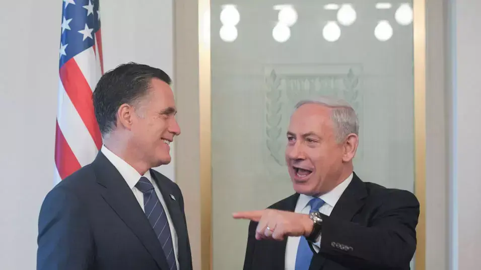 מיט רומני נפגש עם ראש הממשלה בנימין נתניהו, יולי 2012 מיט רומני נפגש עם ראש הממשלה בנימין נתניהו, יולי 2012